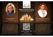 ARCASIA - Joint&nbsp;Remembrance Event to Ronald Poon and Mubasshar Hussain 