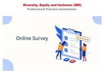 UIA Survey on Diversity, Equity and Inclusion (DEI) 